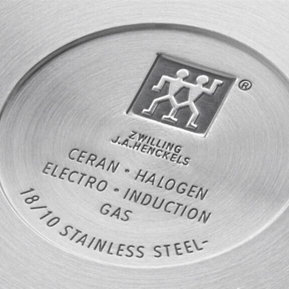 Chảo inox ZWILLING Twin Classic 24cm có nắp vung thép