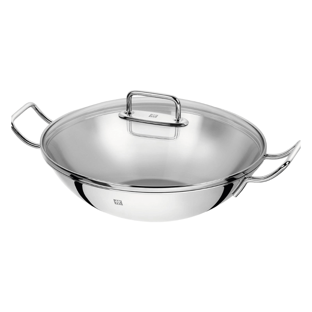 Chảo sâu lòng ZWILLING Plus Pro Wok 32cm kèm xửng hấp