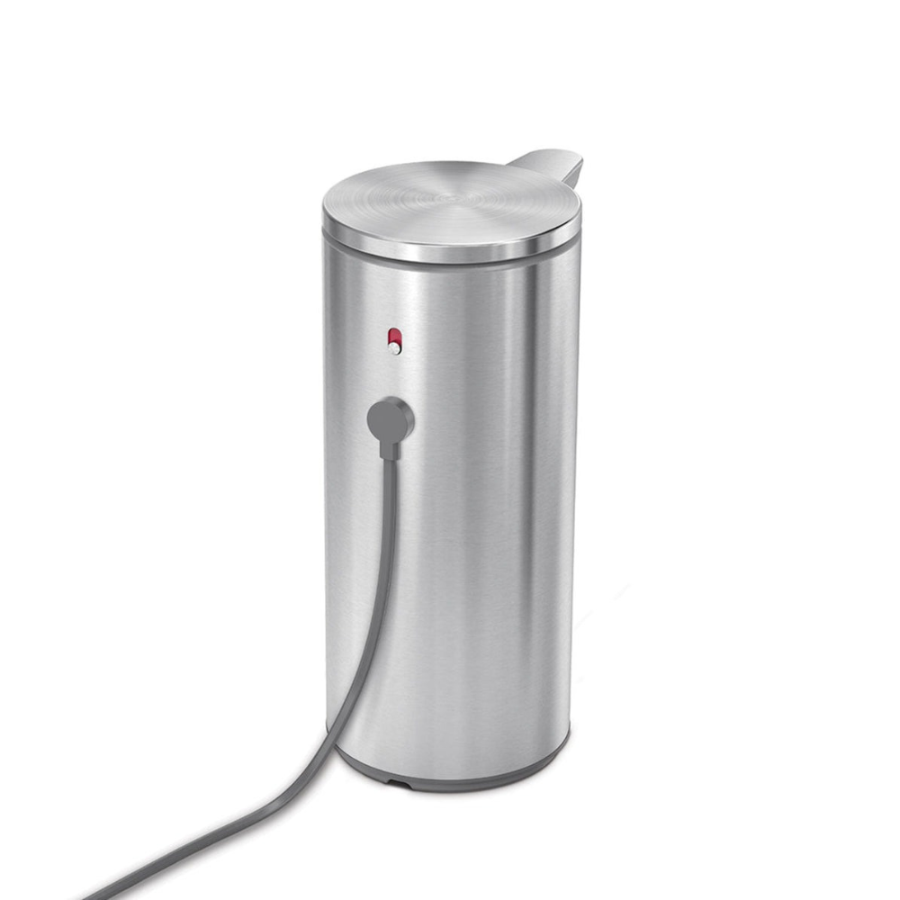 Chiết xà phòng cảm ứng Simplehuman inox bóng mờ
