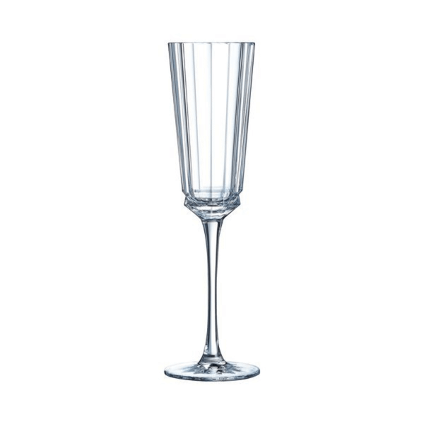 Set 6 ly vang champagne Macassar 170ml