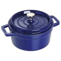 Nồi tròn STAUB Cocotte D-BL 24cm màu xanh tím than