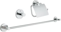 Set phụ kiện nhà tắm Grohe 3in1 40775001 màu chrom