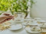 Bộ trà sứ xương Imperial London Hoa Đồng Tiền