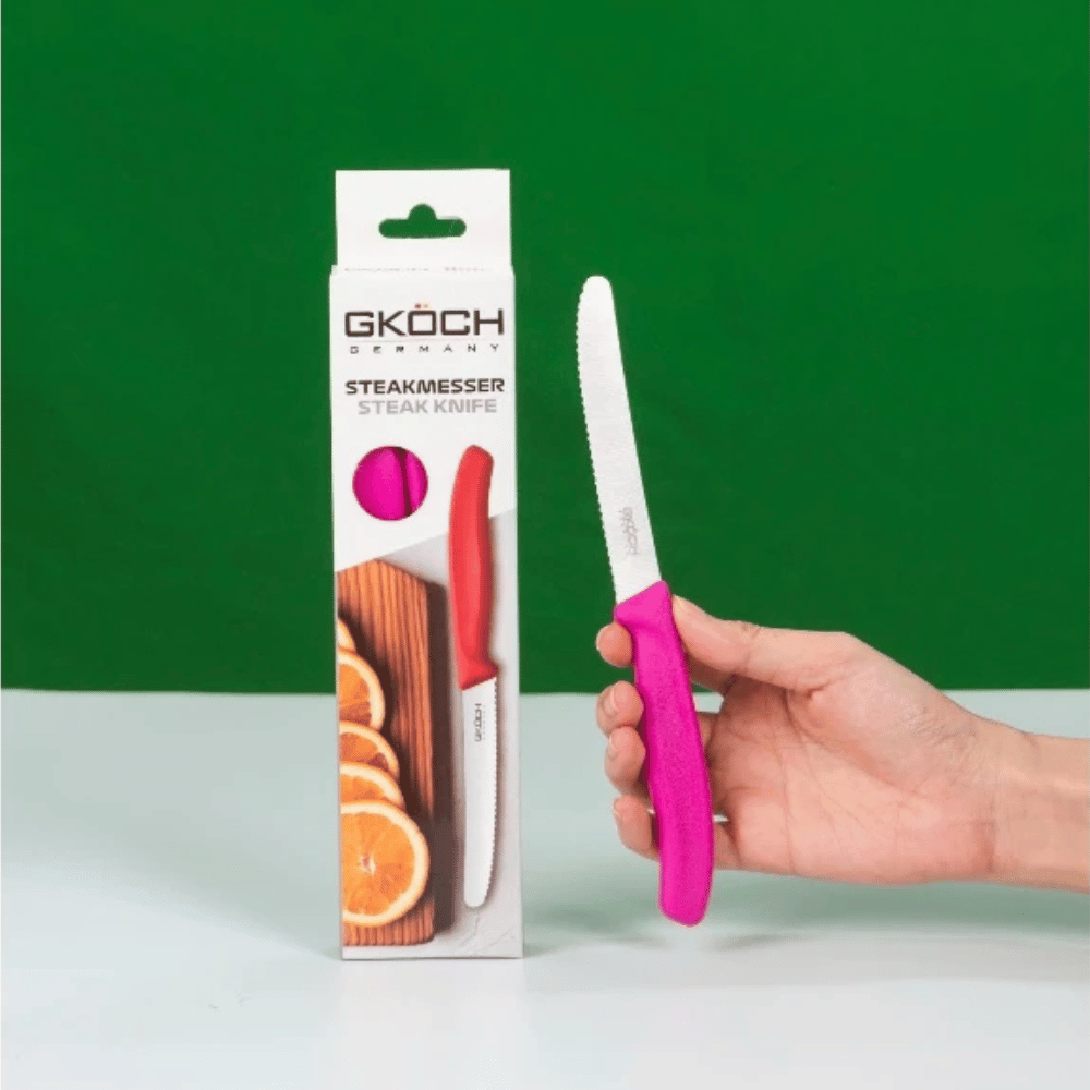 Dao gọt hoa quả GKÖCH Germany nhiều màu