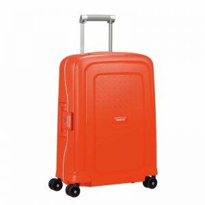 Vali Samsonite S cure size cabin (màu cam) made in EU