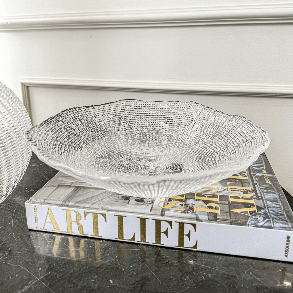 Đĩa sâu lòng Diamante trắng 28cm IVV 5530.2