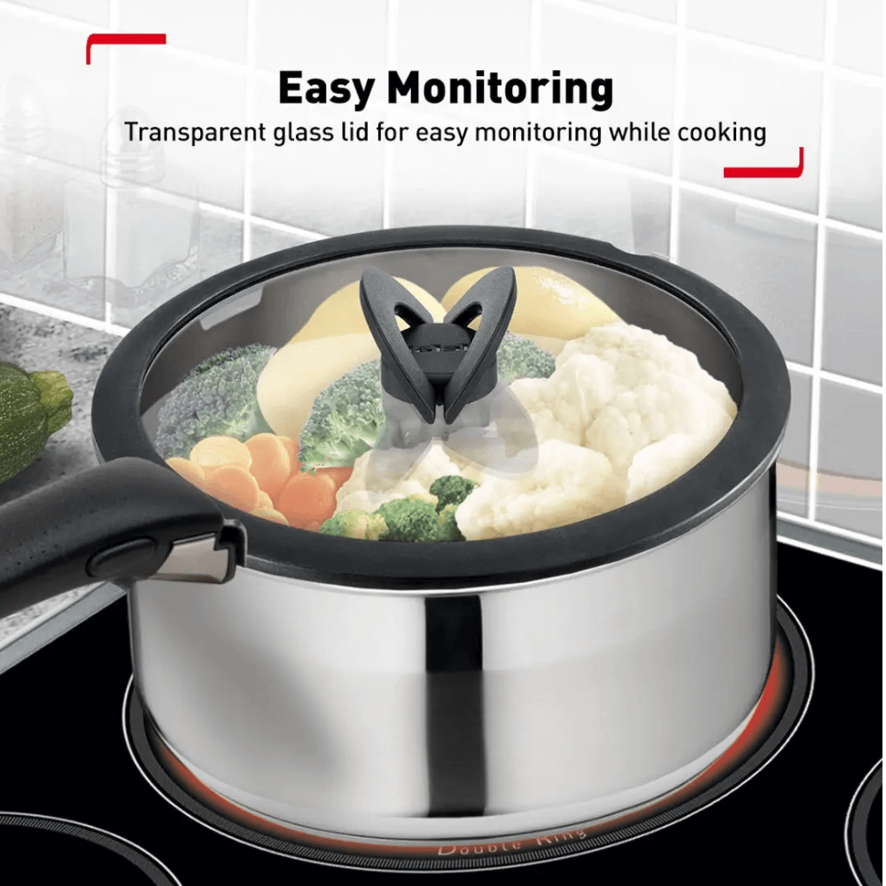 Set 3 chảo chống dính TEFAL 18 + 26 + 26cm Ingenio Unlimited L7819022 cán rời màu đen
