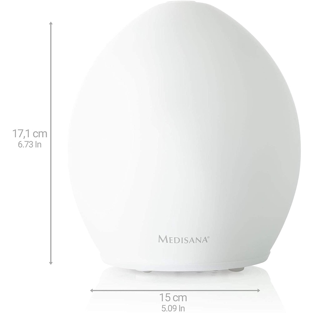 Máy khuếch tán tinh dầu Medisana AD635 60085 được trang bị công nghệ sóng siêu âm hiện đại,