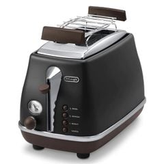 Máy Nướng Bánh Mì Delonghi Icona Vintage CTOV 2103.BK Màu Đen