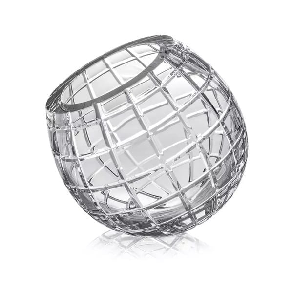 Lọ hoa Biglie trắng 23cm IVV 7305.1