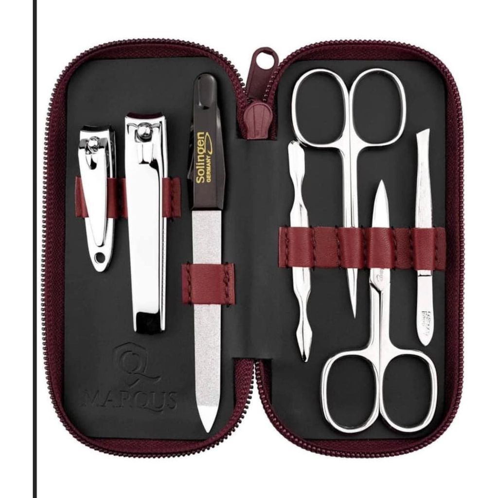 Bộ Chăm Sóc Móng Tay MarQus Nội Địa Đức 7 x 14 cm, Bộ Dụng Cụ Cắt Tỉa Tiện Dụng Đầy Đủ Chức Năng GermanySnT HCM 430005