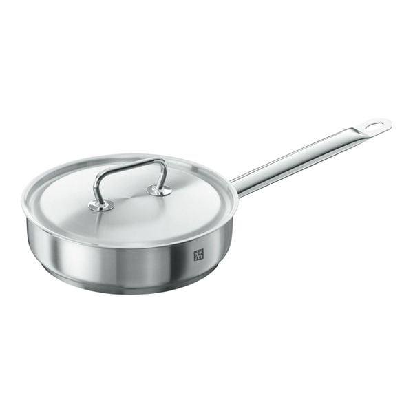 Chảo inox ZWILLING Twin Classic 24cm có nắp vung thép