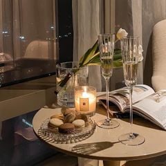 Set 2 ly champagne Avenue Rogaska