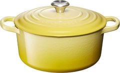 Nồi gang Le Creuset 20cm màu vàng gelb