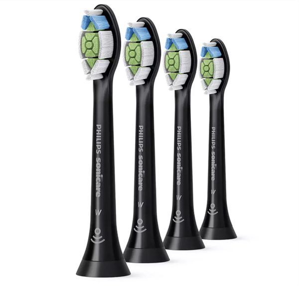 Set 4 đầu bàn chải thay thế Philips HX6064/96 màu đen
