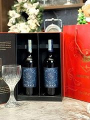 Hộp 2 chai kèm túi đỏ rượu vang Astrale Vino Rosso d’Italia - Huyền thoại vang đỏ nước Ý