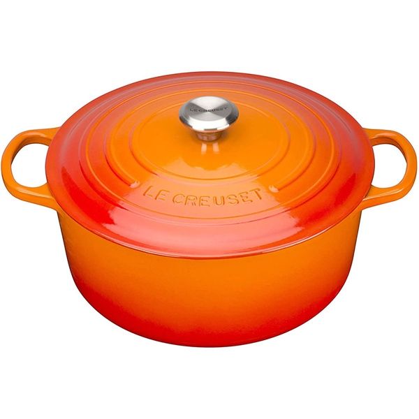 Nồi gang Le Creuset 20cm màu cam orange
