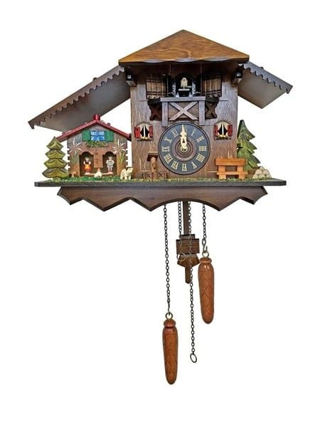 Đồng hồ CUCKOO Engstler 426 QM 25cm Quartz Weather House Musical