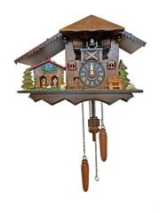 Đồng hồ CUCKOO Engstler 426 QM 25cm Quartz Weather House Musical