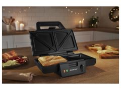 Máy nướng bánh mì sandwich Silvercrest XXL SSWM 900W màu đen