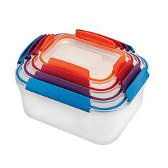 Bộ 4 hộp đựng thực phẩm Joseph Joseph Nest Lock (Mcolour) 81090