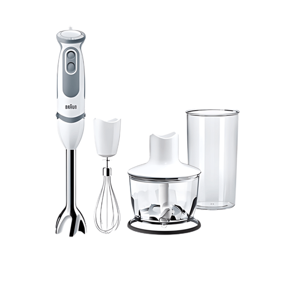 Bộ máy xay cầm tay BRAUN MQ 5235 1000W 4 chi tiết màu trắng