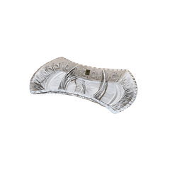 Đĩa eo pha lê mài M57 Bohemia (33cm) chia ngăn