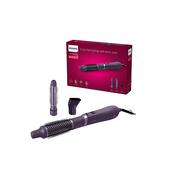 Lược sấy tạo kiểu Philips AirStyler series 3000 BHA305/00 màu xanh tím