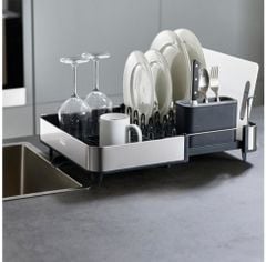 Giá đựng bát đĩa thông minh Joseph Joseph 85153 Extend™ có thể mở rộng màu inox