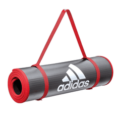Thảm tập Yoga Adidas màu đen viền đỏ