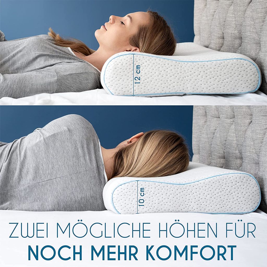 Gối ngủ chống đau vai gáy Dreamzie made in EU