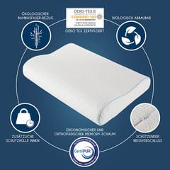 Gối ngủ chống đau vai gáy Dreamzie made in EU