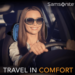 Gối tựa đầu ô tô Samsonite Cooling Technology màu đen SA6443