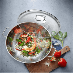 Chảo sâu lòng WMF Party 28cm kèm vung kính