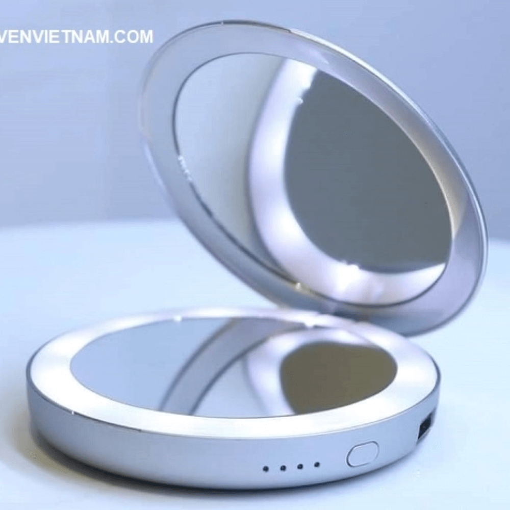 Gương trang điểm kèm sạc dự phòng BEURER BS39