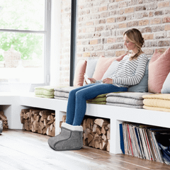 Ủ chân Medisana 60259 FW150 màu ghi
