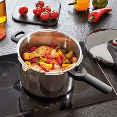 Nồi áp suất TEFAL Secure 5 Neo 6 lit núm vặn đỏ