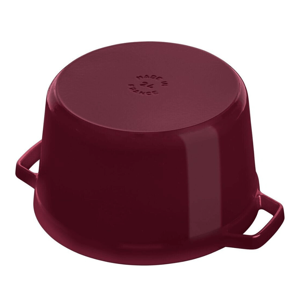 Nồi tròn STAUB Cocotte G-GY 24cm màu đỏ mận