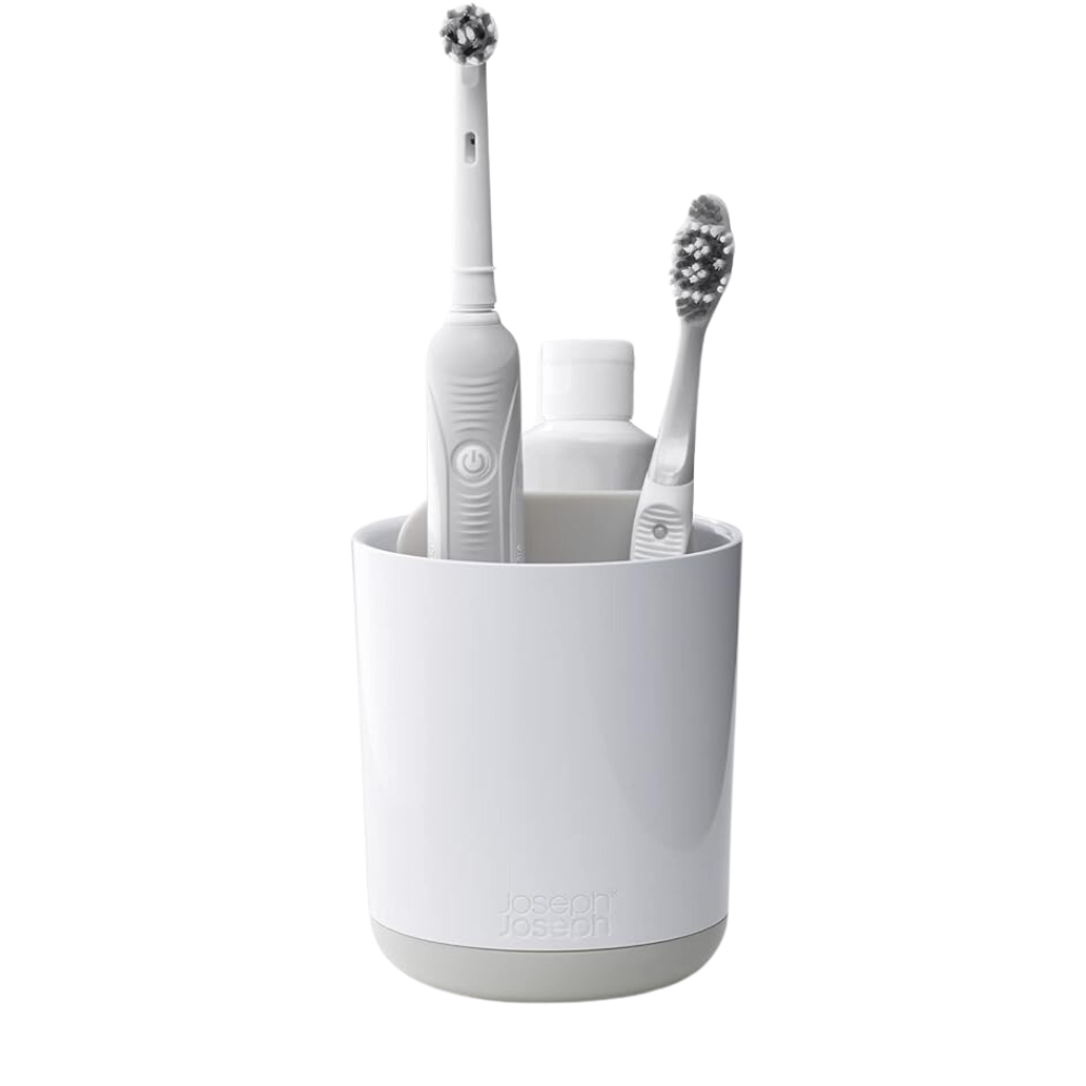 Hộp đựng bàn chải đánh răng tự khô Joseph Joseph Duo (White) 70567