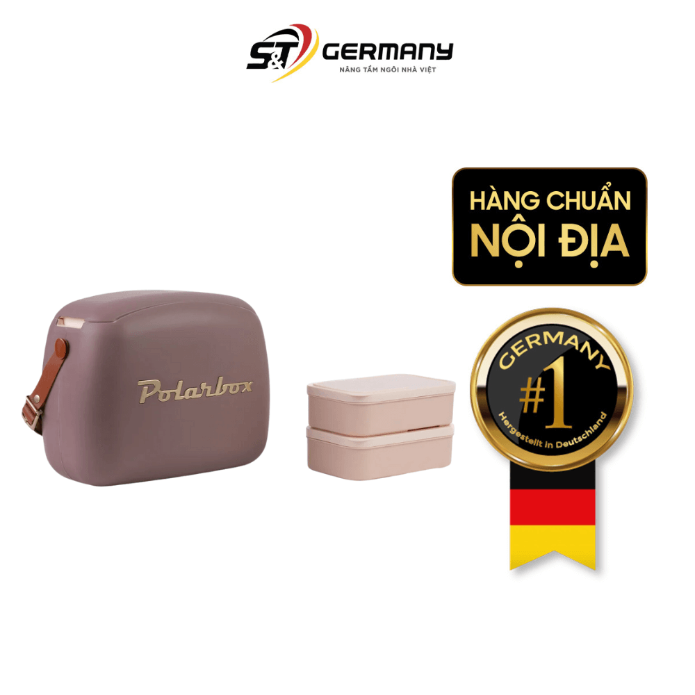Hộp Picnic 6L Classic Mauve Gold PolarBox 993478 màu nâu