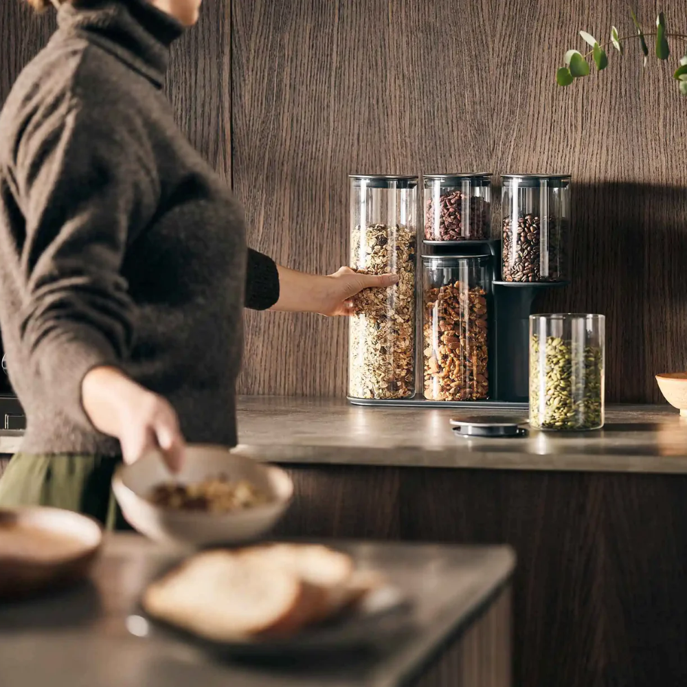 Hộp đựng thực phẩm khô joseph 95035 Podium 100 thủy tinh