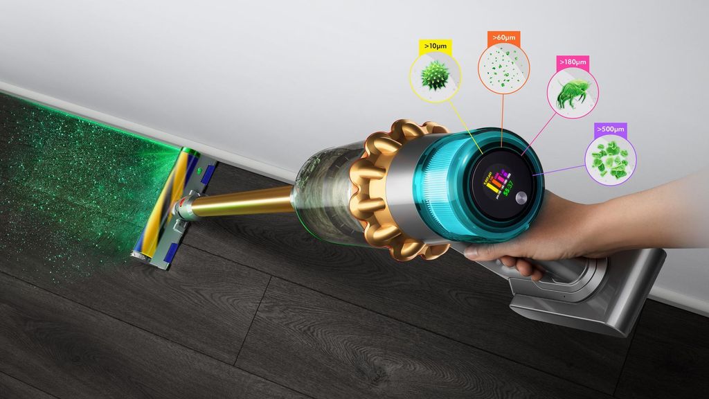 Hút bụi dyson V15 Detect Absolute PLus