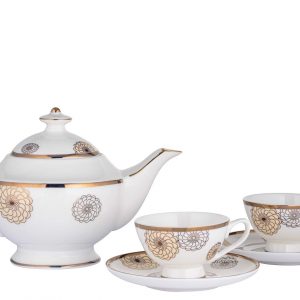 Bộ trà sứ xương Imperial London Hoa Đồng Tiền