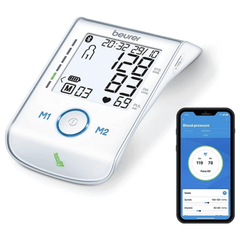 Máy đo huyết áp công nghệ bluetooth BEURER BM85 màu trắng