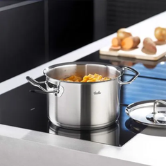 Bộ nồi Fissler Profi 6 món vung thép kèm quánh và chảo made in Germany