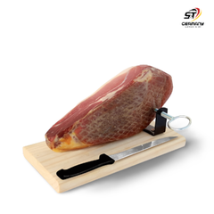 Đùi heo muỗi không xương 1kg Jamonprive Minijamón 1 kilo con jamonero y cuchillo (date 11/2022)