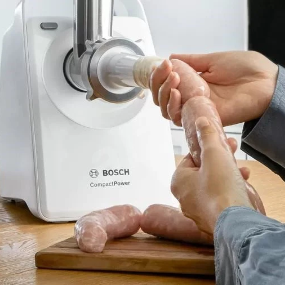 Máy xay thịt BOSCH MFW3520W loại có nhồi xúc xích