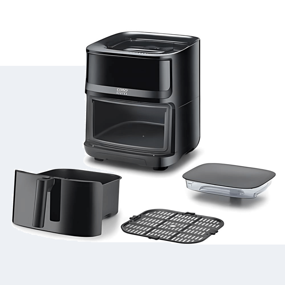 Nồi chiên không dầu kèm hấp hơi nước CASO Airfry & Steam 700 màu đen