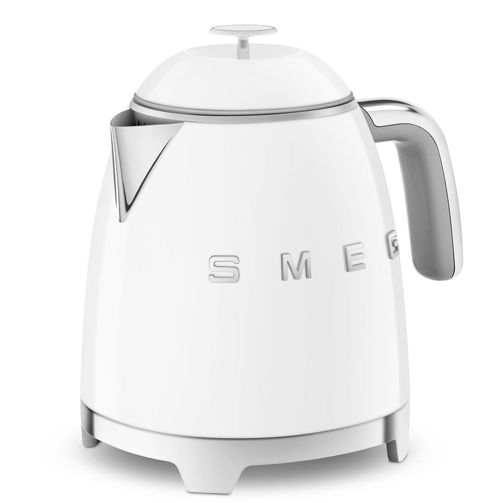 Ấm siêu tốc mini SMEG KLF05WHEU 0,8L màu trắng