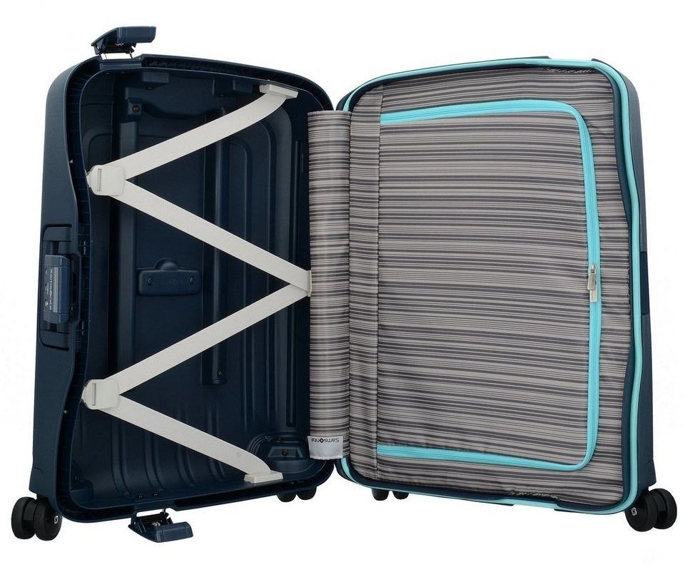 Vali Samsonite S’Cure Eco – Spinner S (màu xanh Navy) Made in Europe